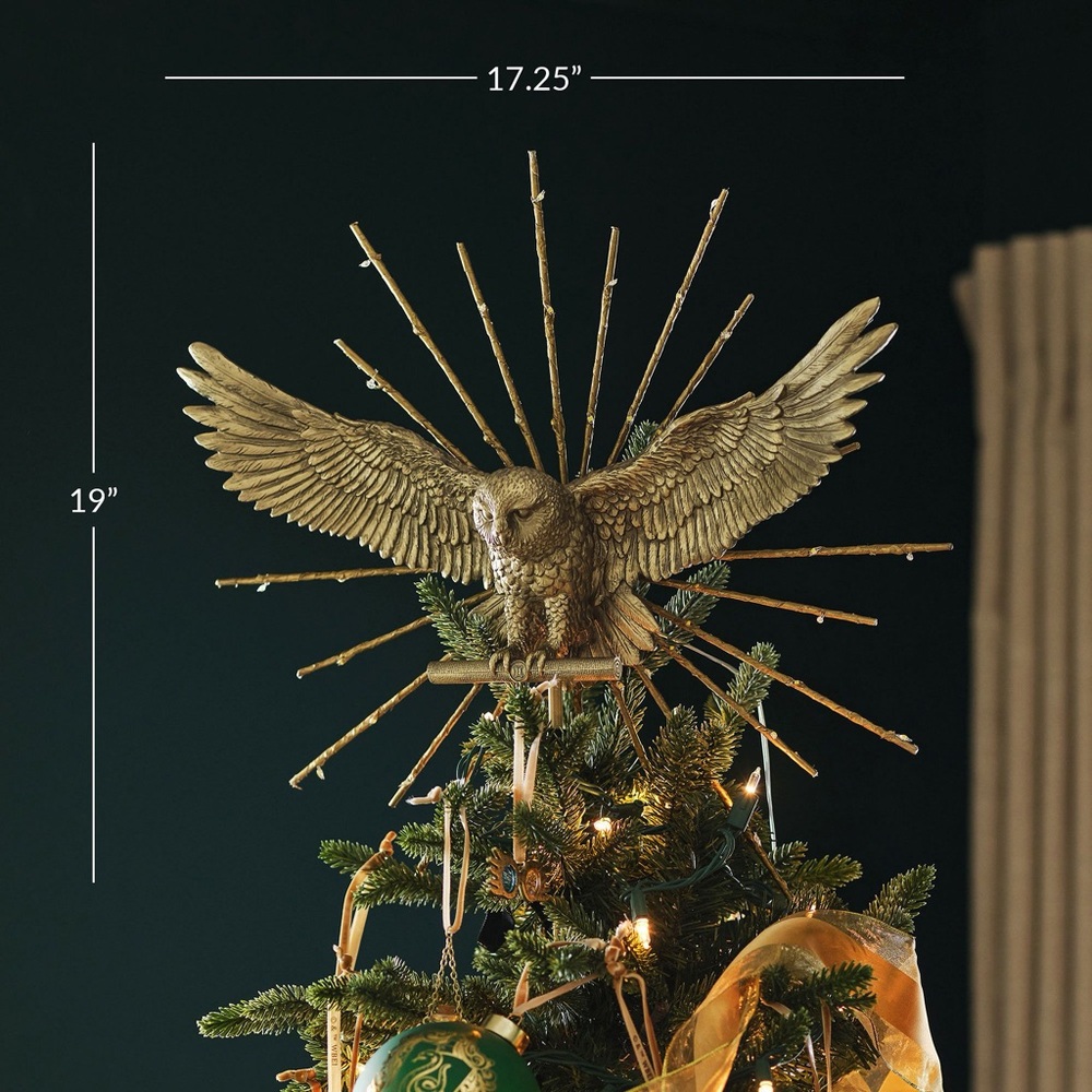 Pottery Barn Teen Harry Potter Hedwig Light Up Tree Topper BNIB - Picture 3 of 10
